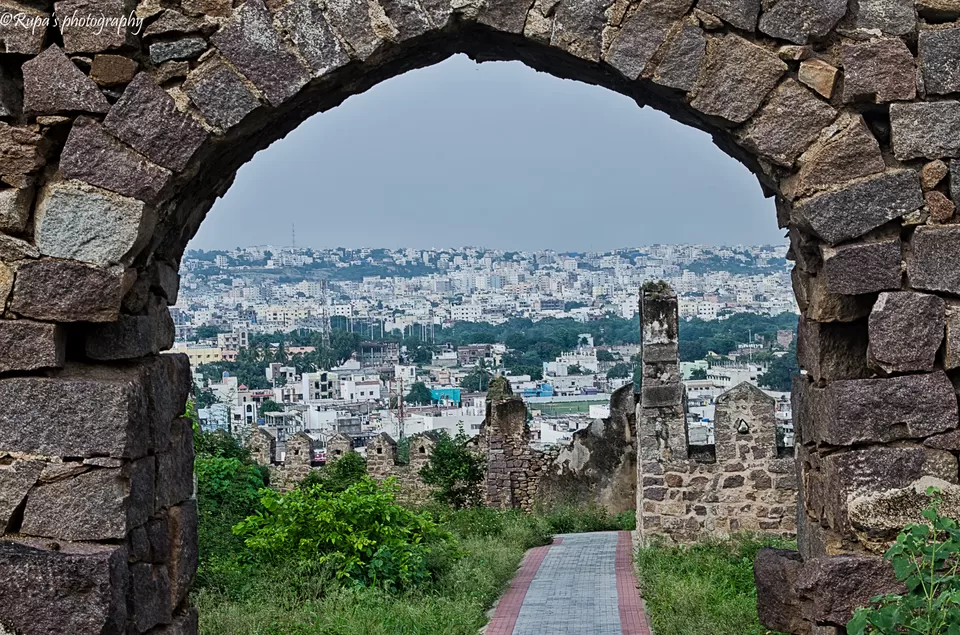 Photo of Golconda Fort, Hyderabad, Telangana, India by Rupa Datta Majumder