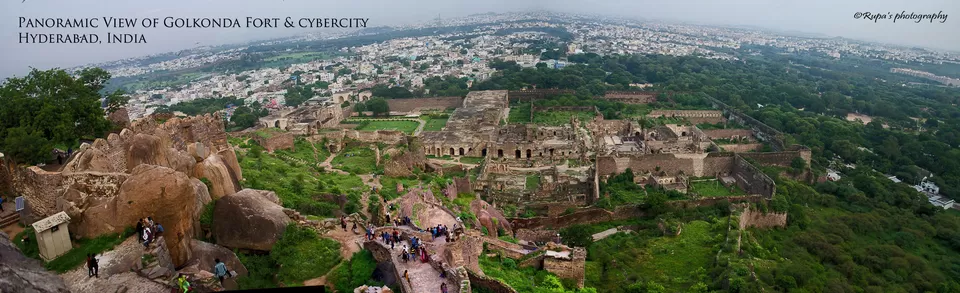 Photo of Golconda Fort, Hyderabad, Telangana, India by Rupa Datta Majumder