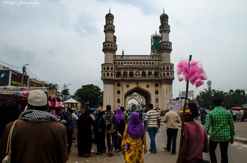 Photo of Charminar, Hyderabad, Telangana, India by Rupa Datta Majumder