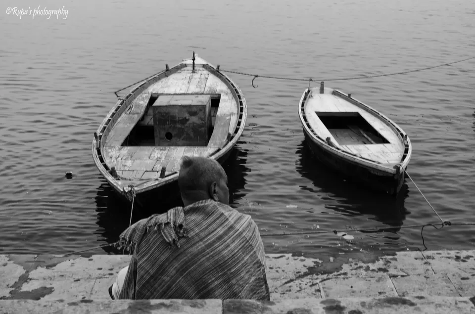 Photo of Kedar ghat, Bangali Tola, Varanasi, Uttar Pradesh, India by Rupa Datta Majumder