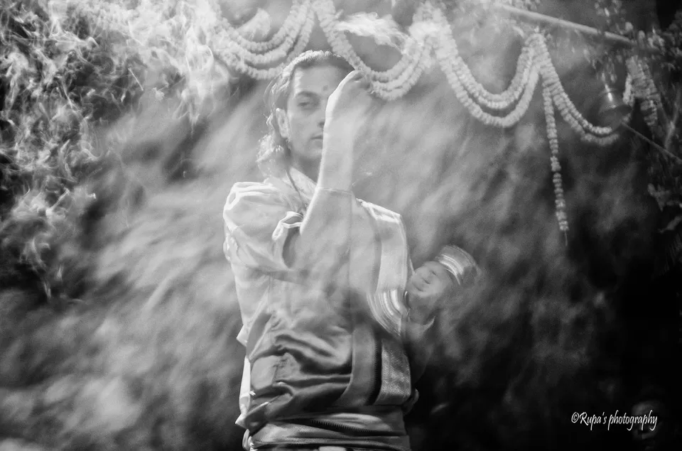 Photo of Ganga Aarti, Katesar, Varanasi, Uttar Pradesh, India by Rupa Datta Majumder