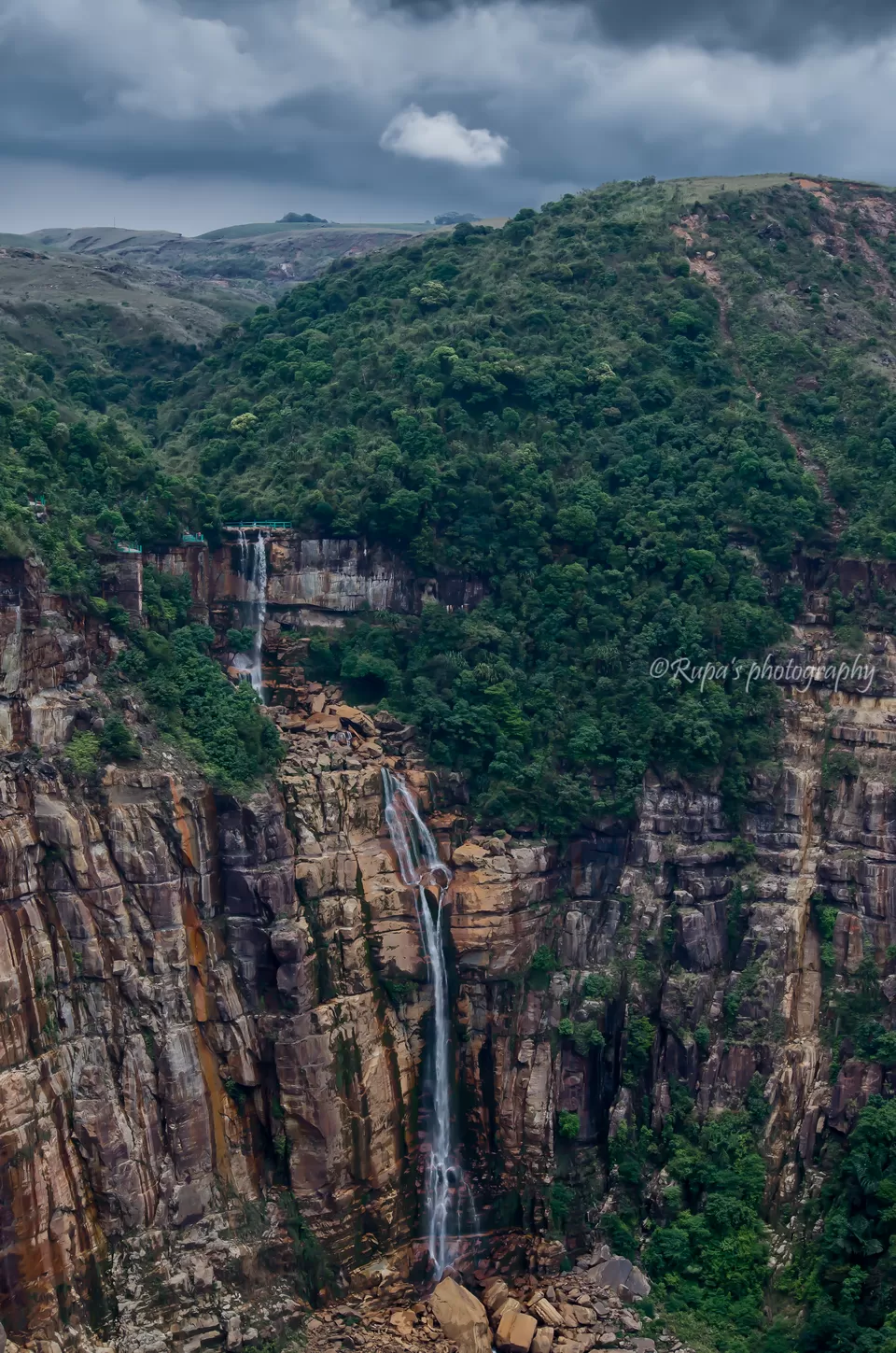 Photo of Wah-kaba Falls, Cherrapunjee, Meghalaya, India by Rupa Datta Majumder