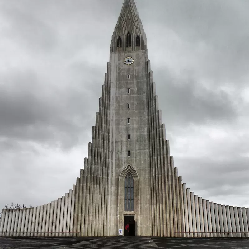 Photo of Hallgrímskirkja, Reykjavik, West, Iceland by Cristina Marques
