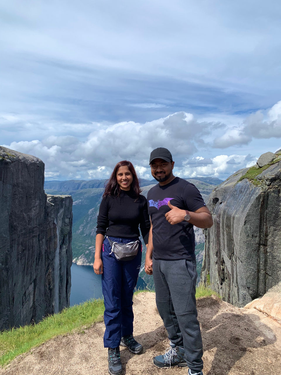 Photo of Kjeragbolten, Lysebotn, Norway by Shubham Singh