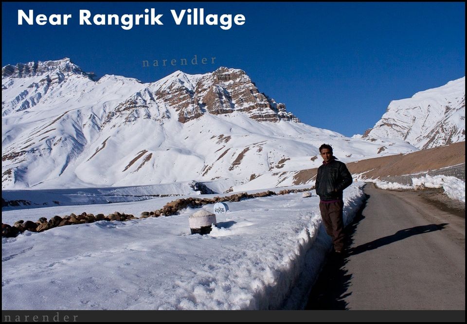 Photo of Solo Scooter Ride to Winter Spiti-March 2011 13/44 by Narender Kumar Gautam