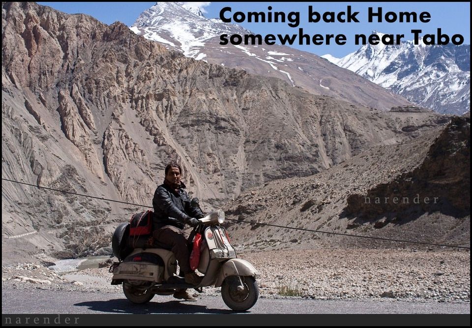 Photo of Solo Scooter Ride to Winter Spiti-March 2011 16/44 by Narender Kumar Gautam