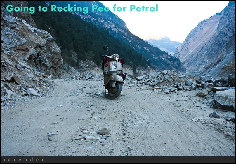 Photo of Solo Scooter Ride to Winter Spiti-March 2011 17/44 by Narender Kumar Gautam