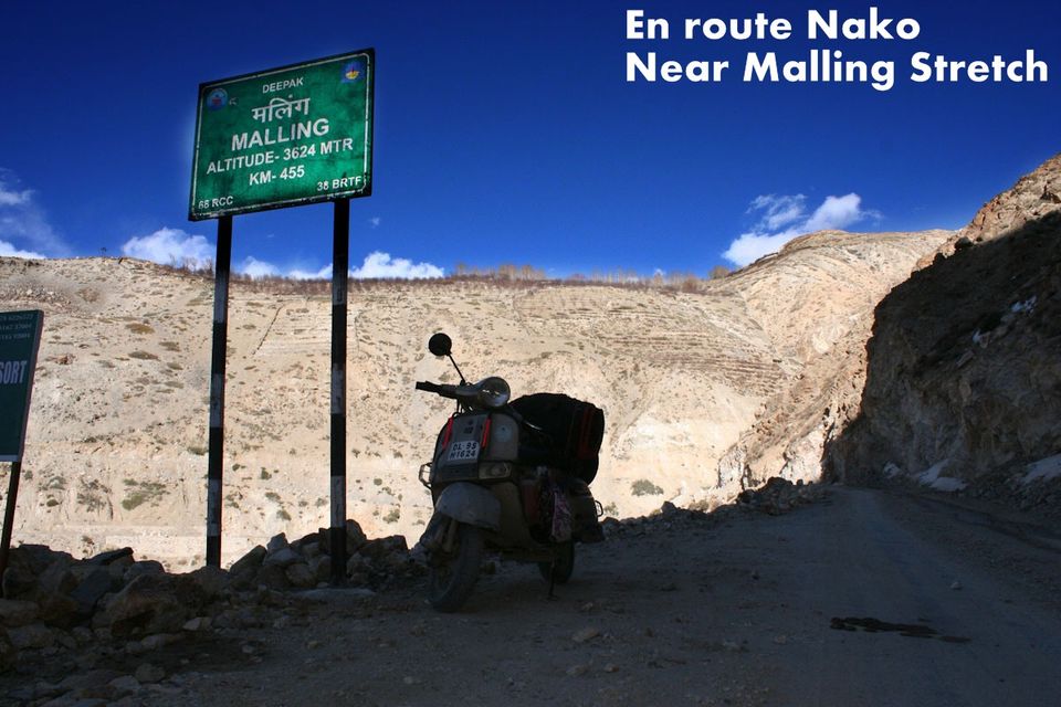 Photo of Solo Scooter Ride to Winter Spiti-March 2011 26/44 by Narender Kumar Gautam