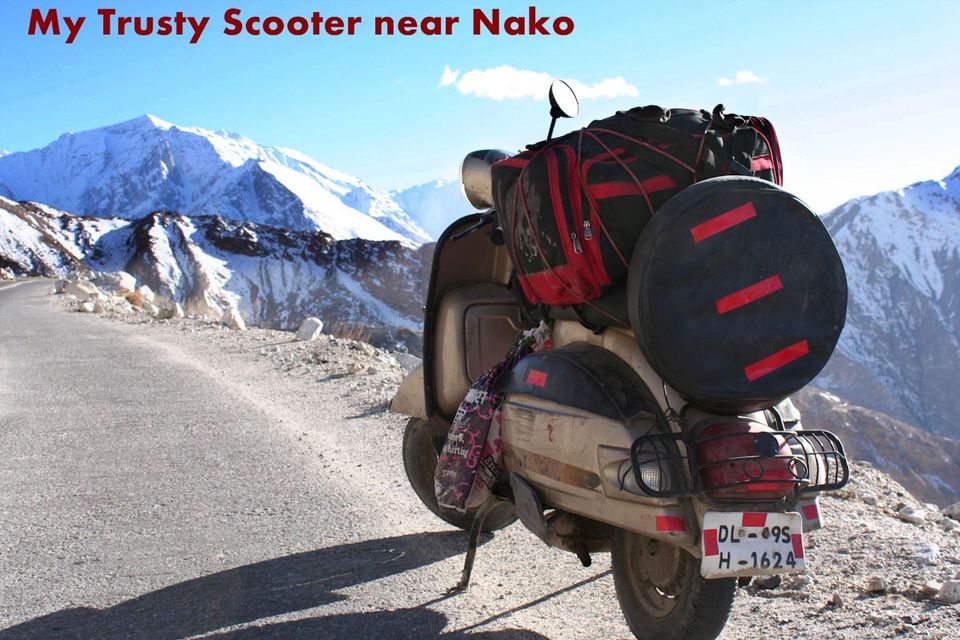 Photo of Solo Scooter Ride to Winter Spiti-March 2011 27/44 by Narender Kumar Gautam