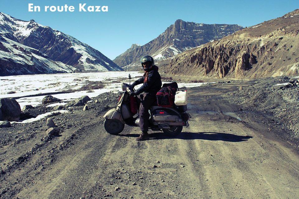 Photo of Solo Scooter Ride to Winter Spiti-March 2011 34/44 by Narender Kumar Gautam