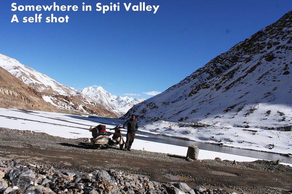Photo of Solo Scooter Ride to Winter Spiti-March 2011 40/44 by Narender Kumar Gautam
