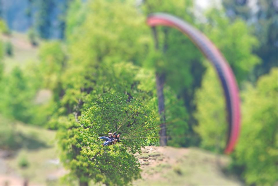 Photo of Paragliding -- An entry to heavenly Xperience 5/5 by Anish Kamboj