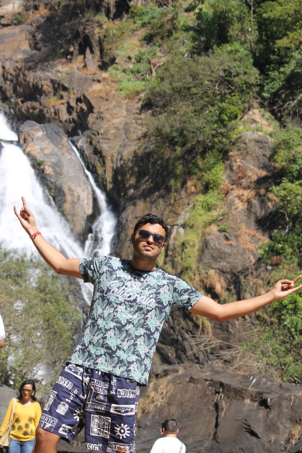 Photo of Doodhsagar waterfall, DoodhSagar Waterfalls Trail, Sonaulim, Goa, India by Deepak Kumar Jha