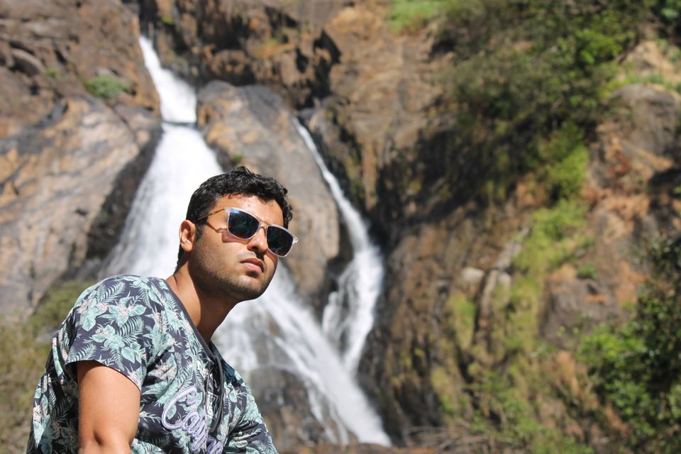 Photo of Doodhsagar waterfall, DoodhSagar Waterfalls Trail, Sonaulim, Goa, India by Deepak Kumar Jha