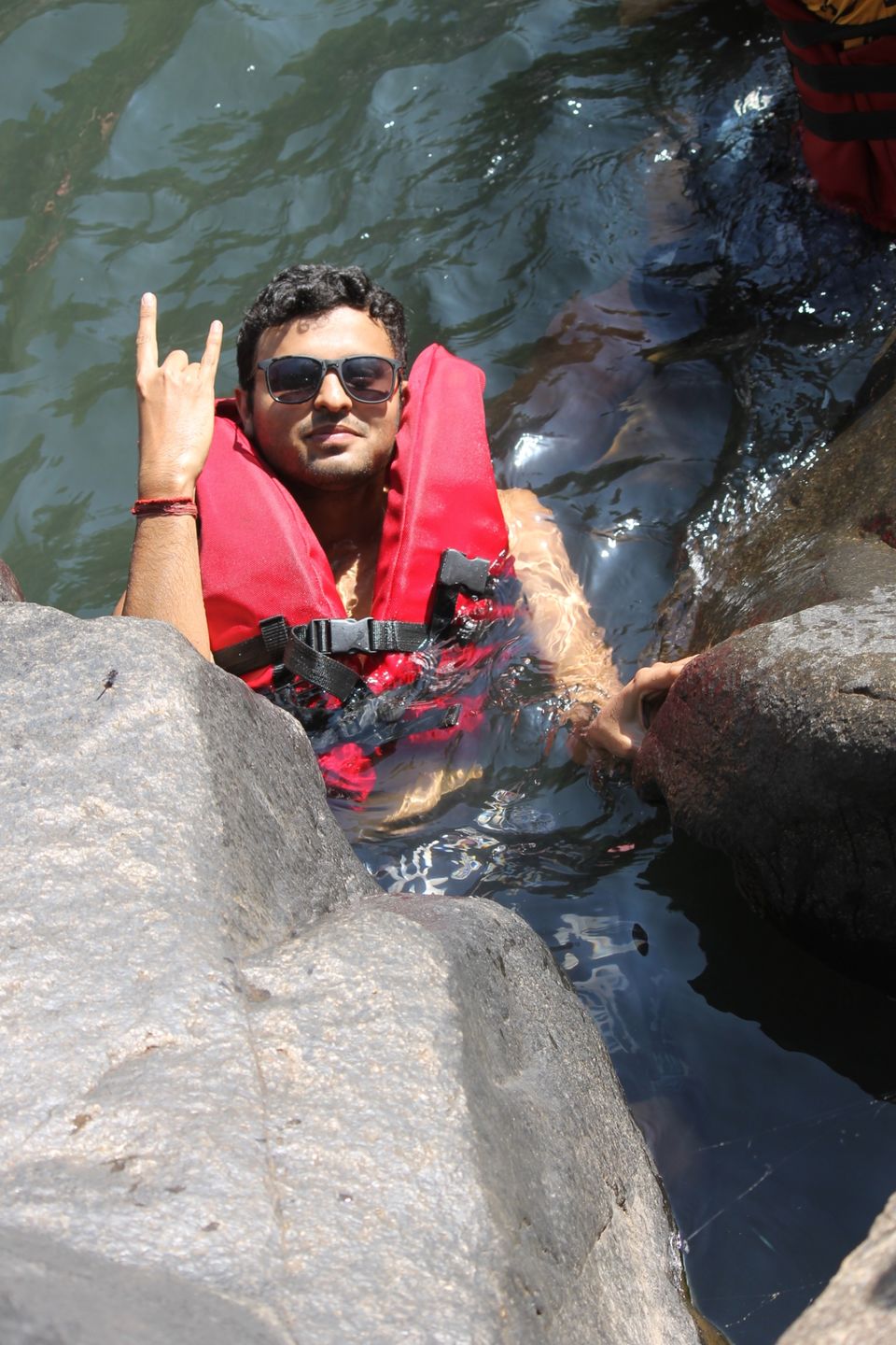 Photo of Doodhsagar waterfall, DoodhSagar Waterfalls Trail, Sonaulim, Goa, India by Deepak Kumar Jha