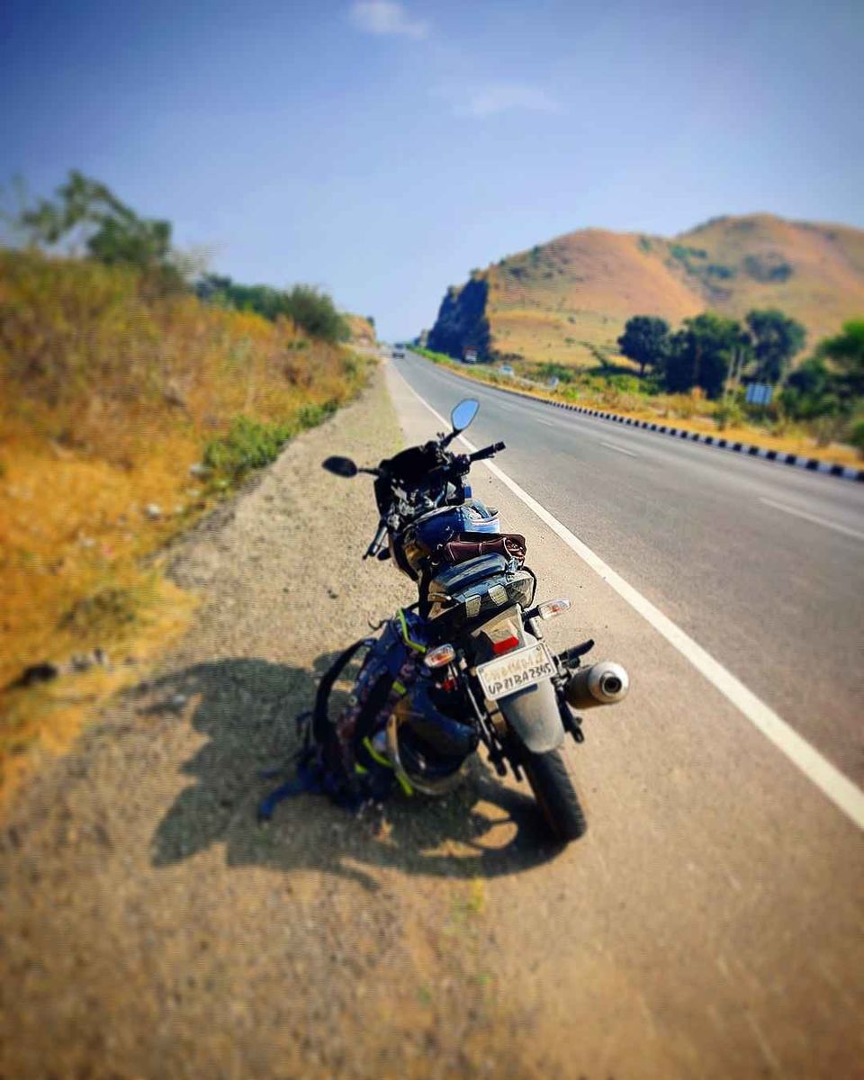 solo bike trip india