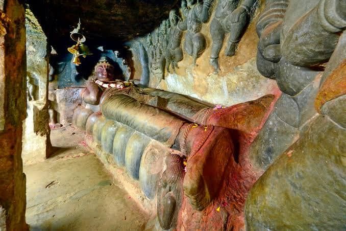 Photo of Undavalli Caves a lesser-known 4 storeyed Cave in Vijaywada Andhra Pradesh by Sheetal Vibhuti escapingsoul.in