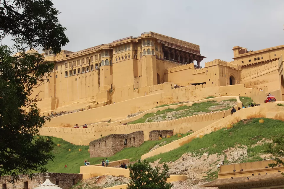 Photo of Amer Fort, Devisinghpura, Amer, Jaipur, Rajasthan, India by travelmommy_travelbaby 