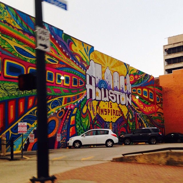 Photo of Houston's gorgeous graffiti !! 1/28 by Shweta Roy