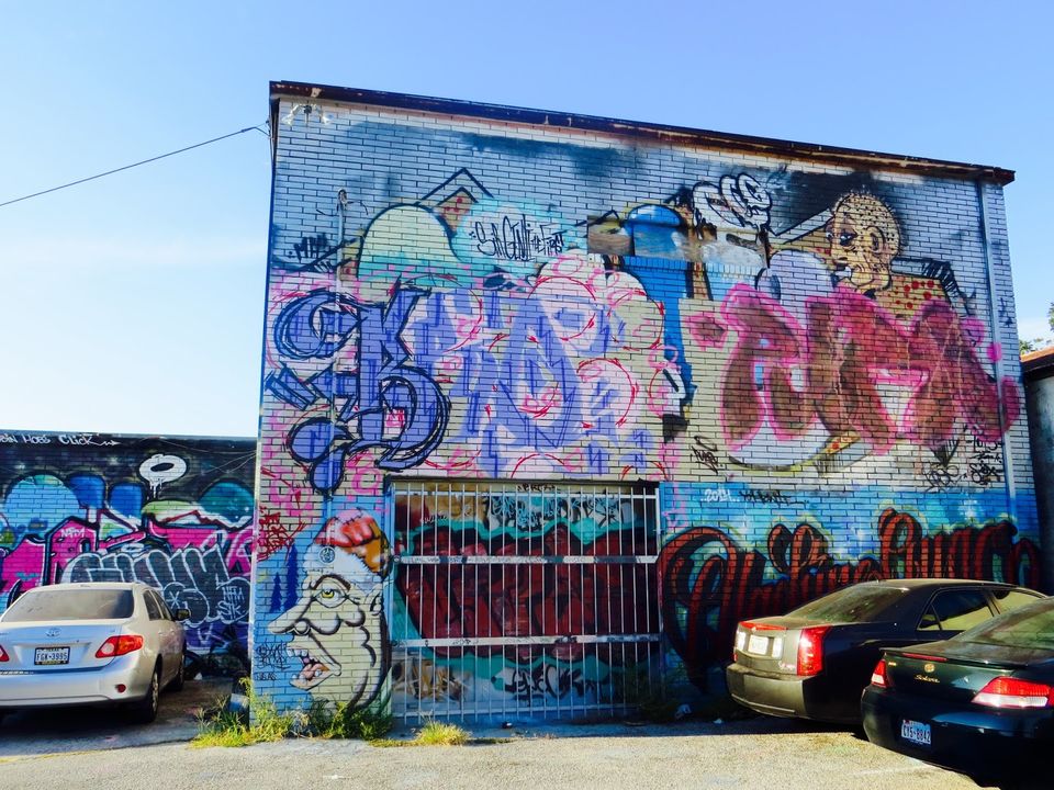 Photo of Houston's gorgeous graffiti !! 7/28 by Shweta Roy