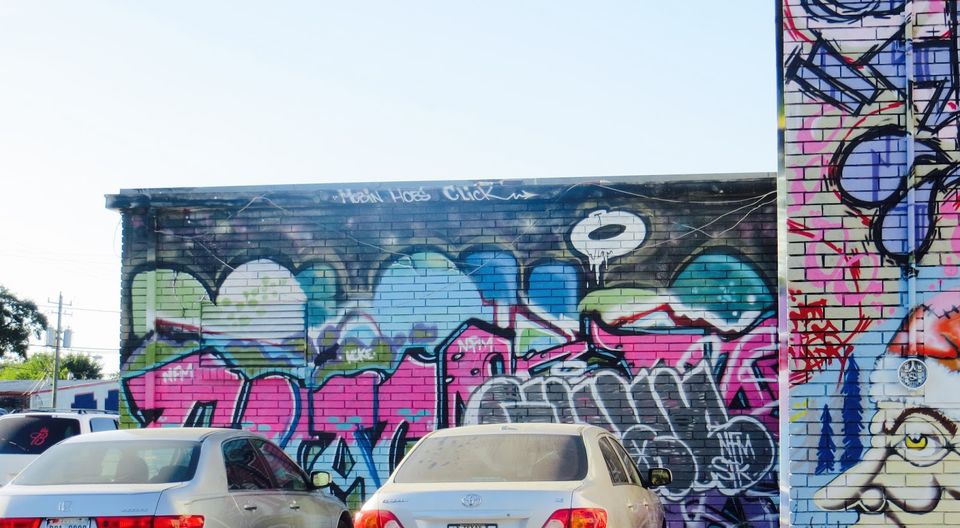 Photo of Houston's gorgeous graffiti !! 8/28 by Shweta Roy