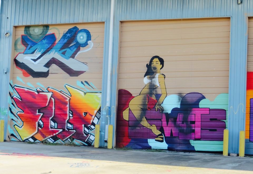 Photo of Houston's gorgeous graffiti !! 28/28 by Shweta Roy