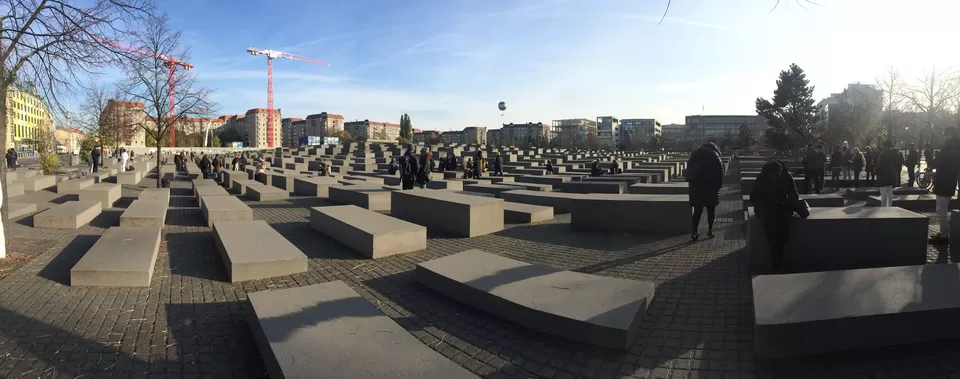 Photo of Memorial to the Murdered Jews of Europe, Cora-Berliner-Straße, Berlin, Germany by Jagritee Kaur Monga