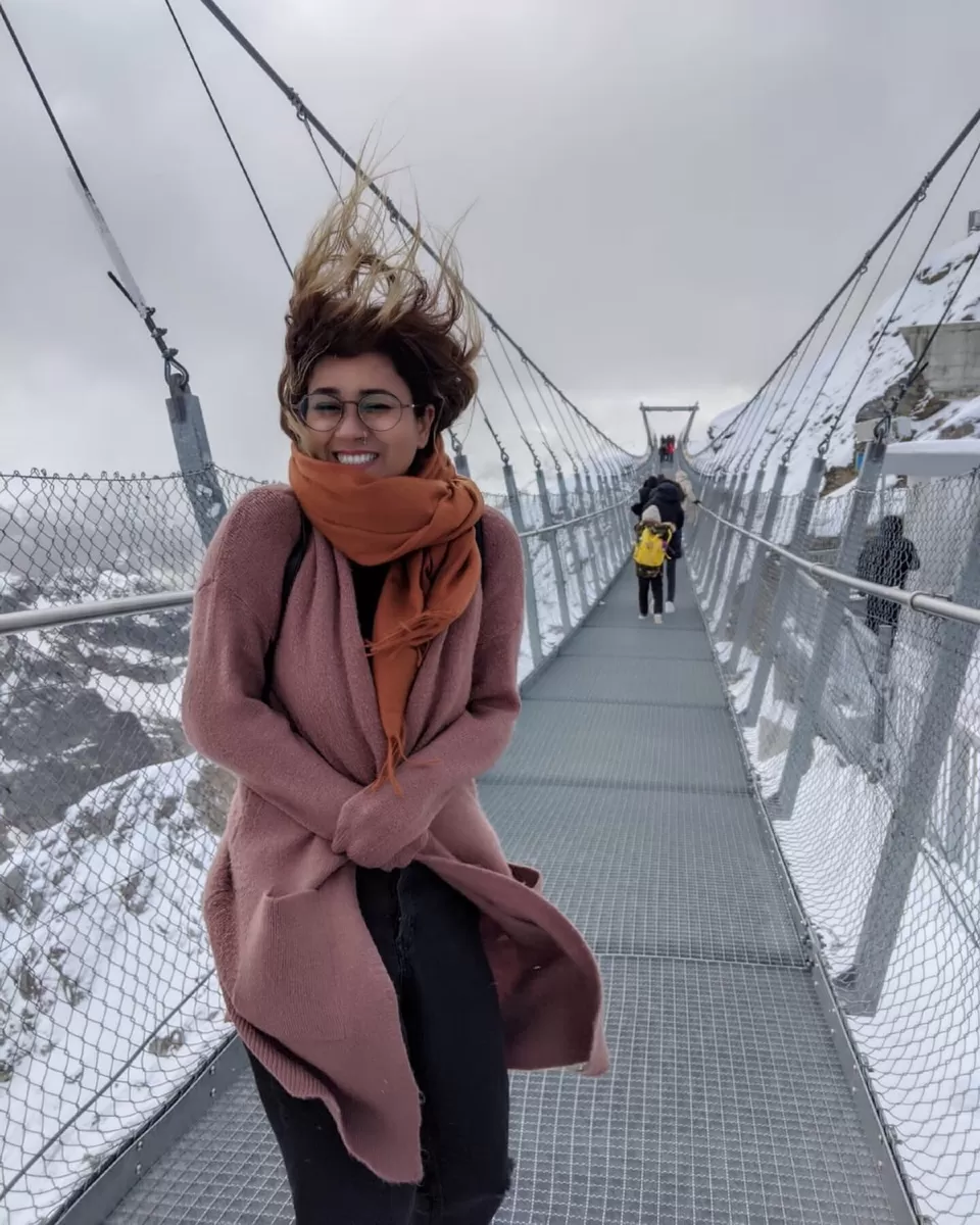 Photo of Titlis Cliff Walk, Engelberg, Switzerland by Jagritee Kaur Monga
