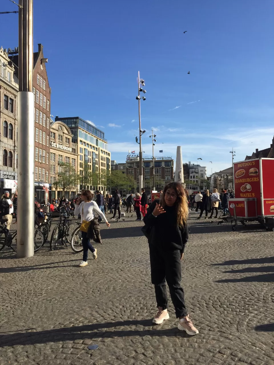 Photo of Dam Square, Amsterdam, Netherlands by Jagritee Kaur Monga