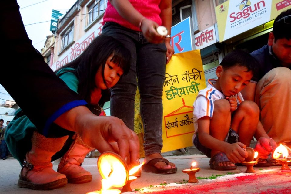 Photo of When Kathmandu celebrated the new constitution 1/19 by Nico Enoch