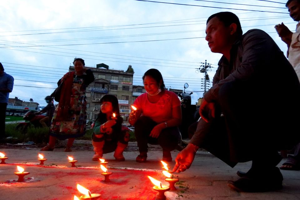Photo of When Kathmandu celebrated the new constitution 2/19 by Nico Enoch
