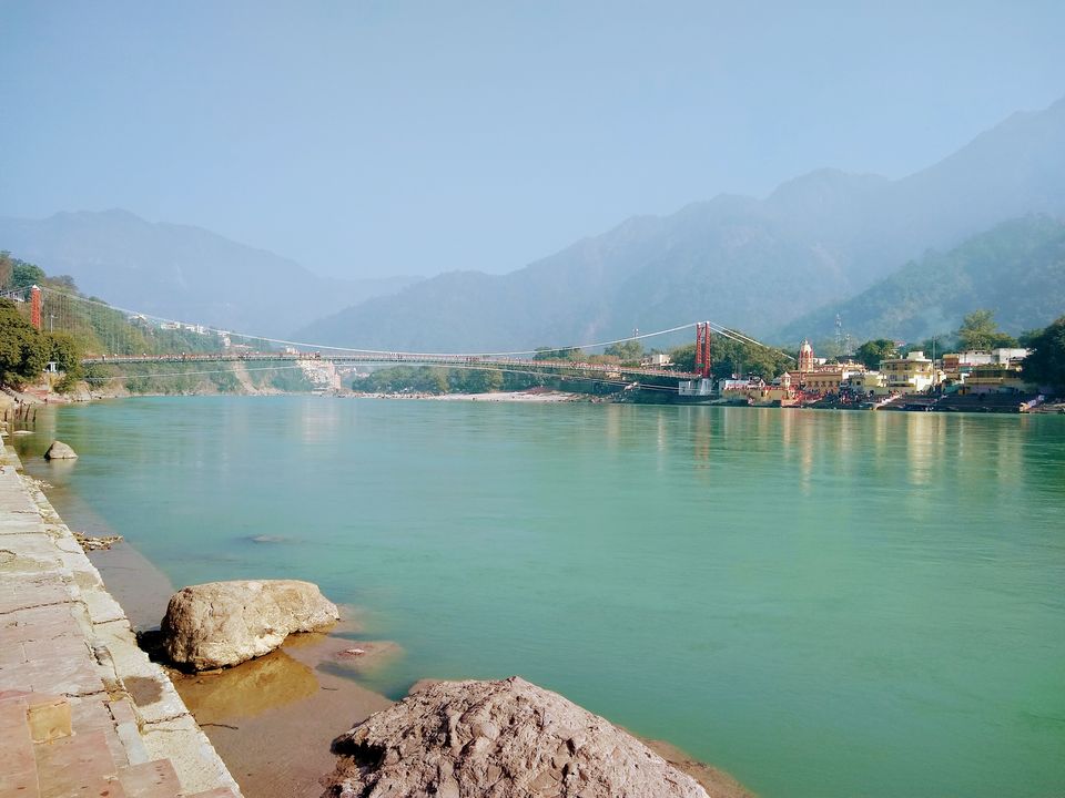 Photo of Ram Jhula, Swarg Ashram, Rishikesh, Uttarakhand, India by Chayan Bhattacharya