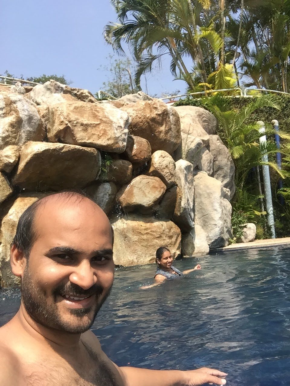 Photo of Gateway for quietude & relaxation with sun, shades and gorgeous pool by Puja Begwani
