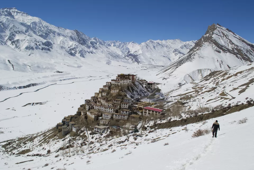Photo of Key Gompa, Key Monastery, Key, Himachal Pradesh, India by Nimit Nigam