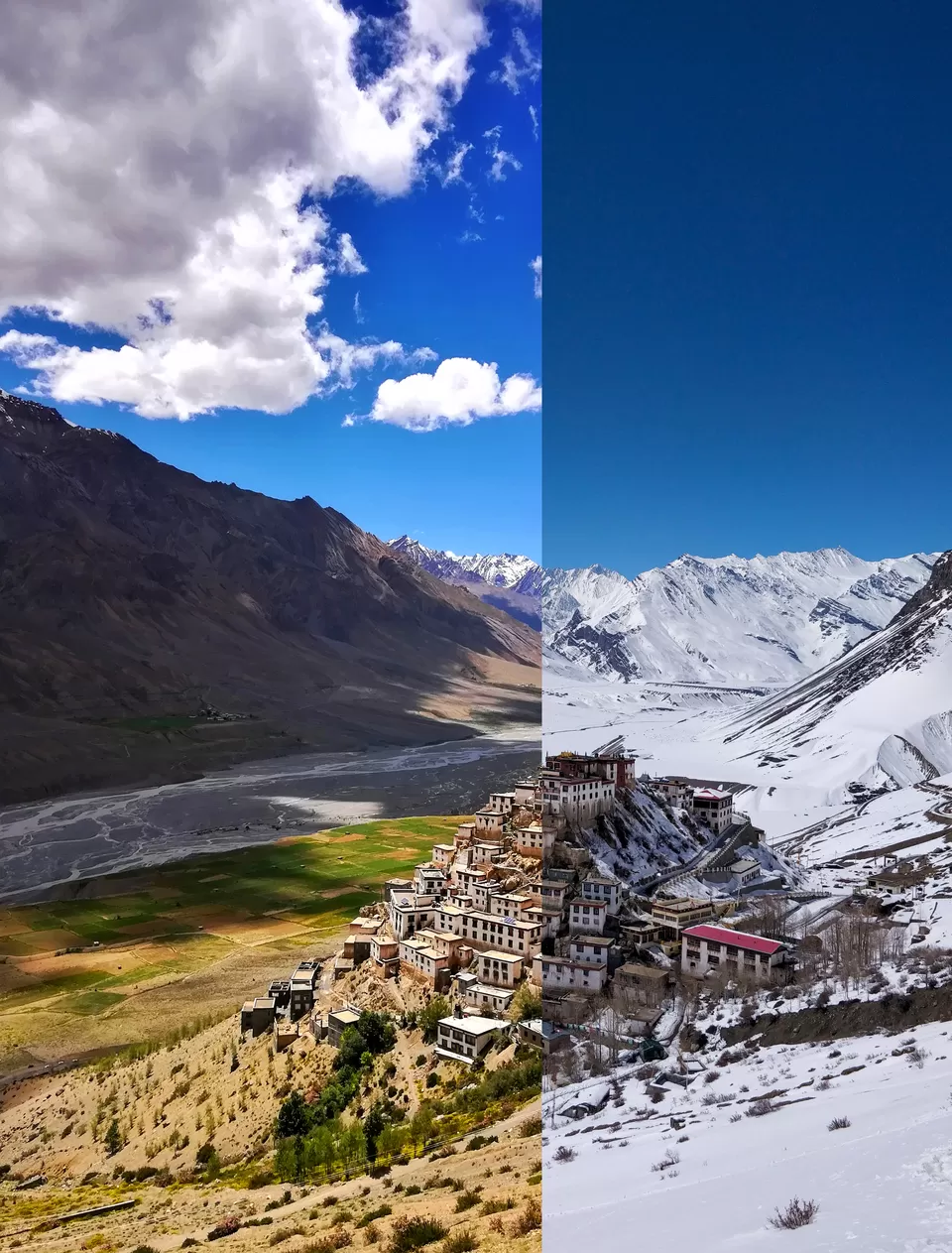 Photo of Key Gompa, Key Monastery, Key, Himachal Pradesh, India by Nimit Nigam