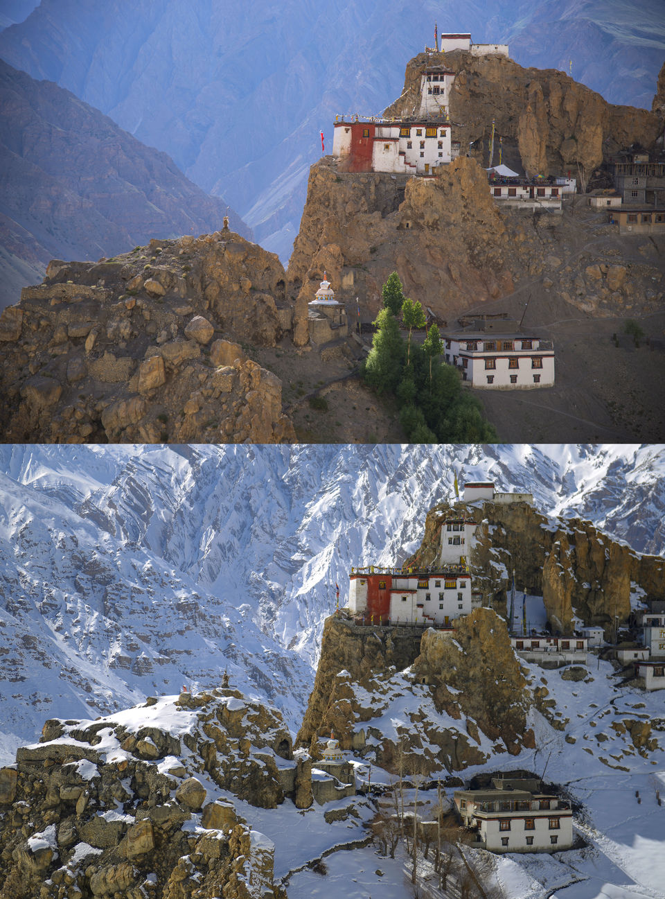 Photo of Dhankar Monastery, Sichling-Dhankhar Gompa, Dhankhar, Himachal Pradesh, India by Nimit Nigam