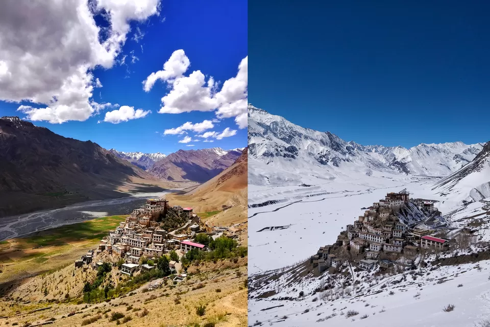 Photo of Key Gompa, Key Monastery, Key, Himachal Pradesh, India by Nimit Nigam
