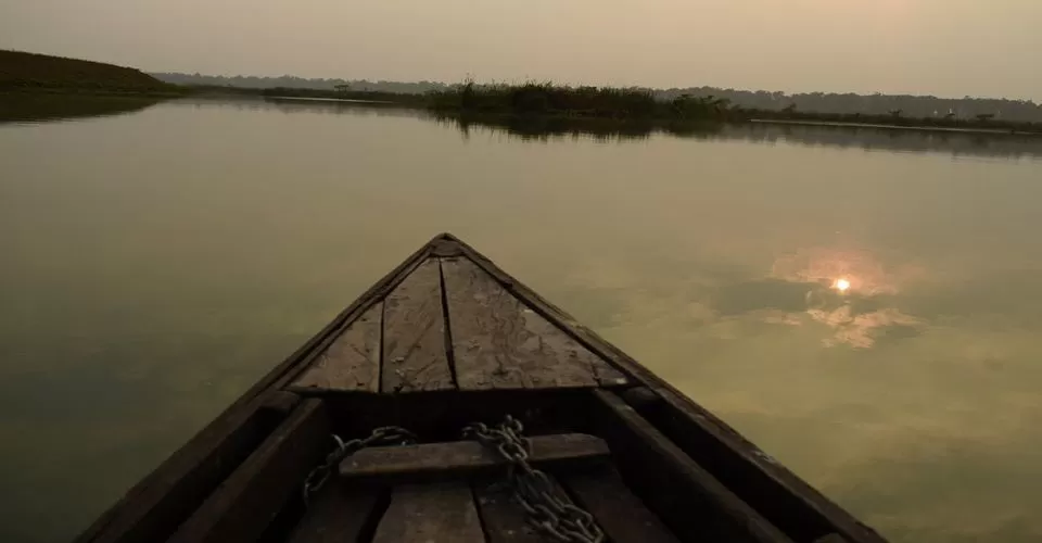 Photo of Gajoldoba Boat Terminal, Junglee Mohal, West Bengal, India by Arijit Sarkar