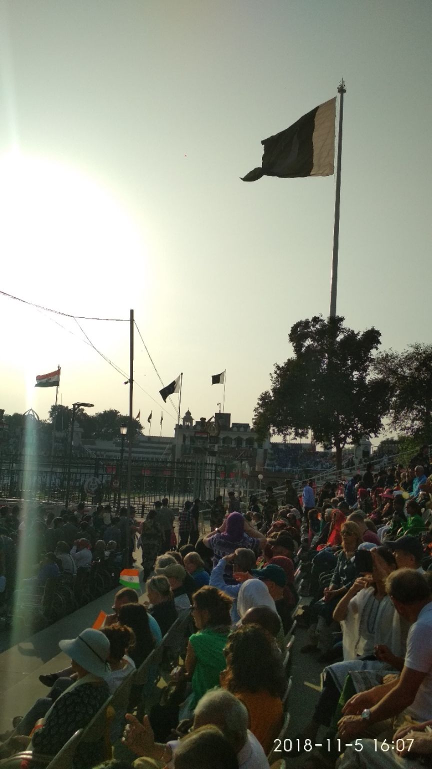 Photo of India-Pakistan Wagah Border Stadium 1, Wagah, Hardo Rattan, Punjab, India by Sumit Sanjiv Bhosale