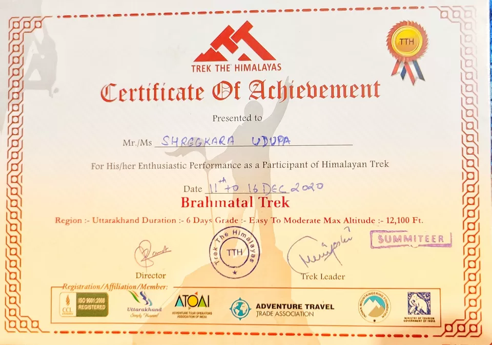 Photo of Brahmatal , The Himalayan Trek by Shreekara udupa