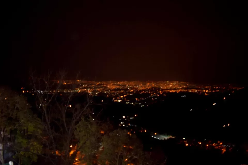 Photo of Mussoorie at night, Uttarakhand, India by Mahesh Gaikwad