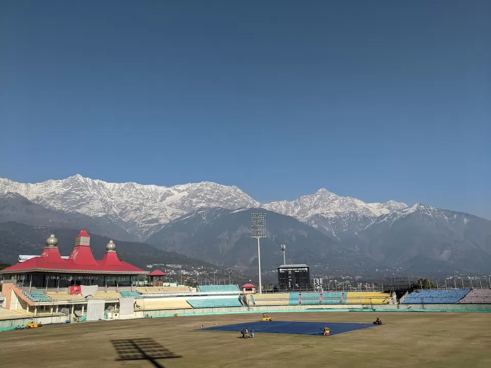 Photo of Himachal Pradesh Cricket Association Stadium, Jawahar Nagar, Dharamshala, Himachal Pradesh, India by nidhi patnaik