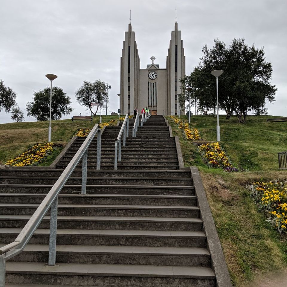 Photo of Akureyrarkirkja, við Eyrarlandsveg, Akureyri, Iceland by nidhi patnaik