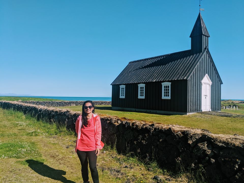 Photo of Búðakirkja Black Church, Iceland by nidhi patnaik