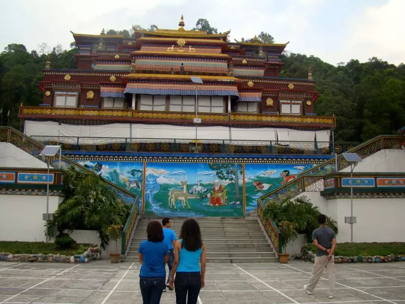 Photo of Lingdum, Sikkim, India by kritidipta Lahkar