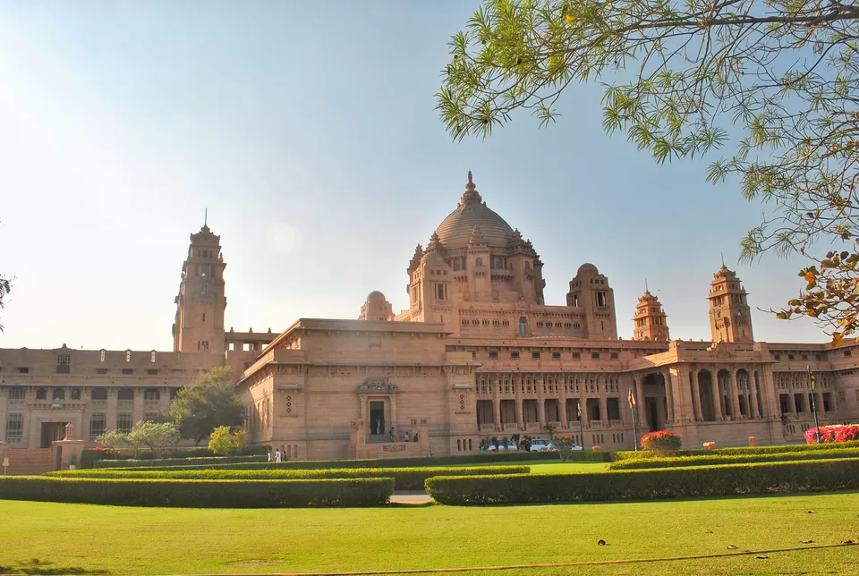 Photo of Umaid Bhawan Palace, Jodhpur, Rajasthan, India by Postcard Chronicles