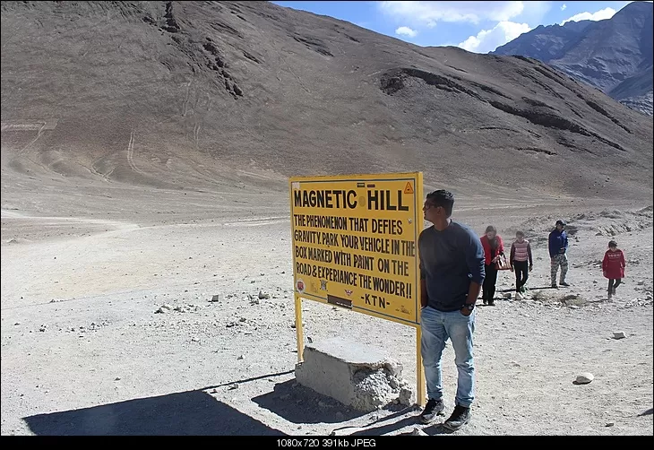 Photo of Magnetic Hill, Srinagar - Ladakh Highway, Leh by Shreyas Macwan