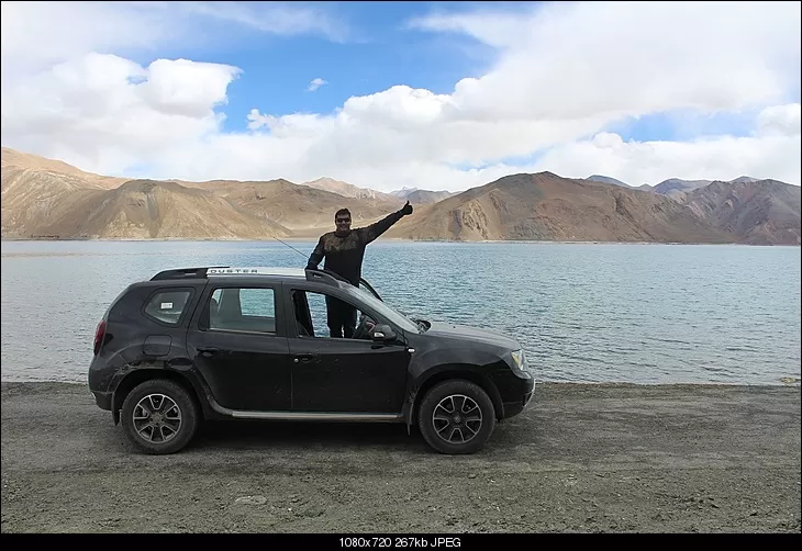 Photo of Pangong Lake by Shreyas Macwan