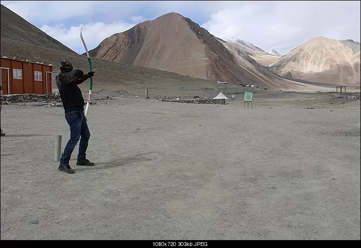 Photo of Pangong Lake by Shreyas Macwan