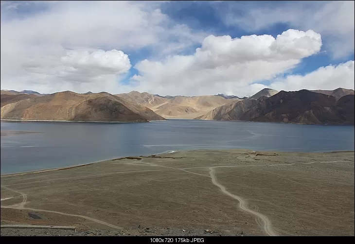 Photo of Pangong Lake by Shreyas Macwan